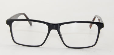Men Calypso Eyeglasses: Fizzy - Black & Tortoiseshell - SpecSMART Eye Clinic (Front View)